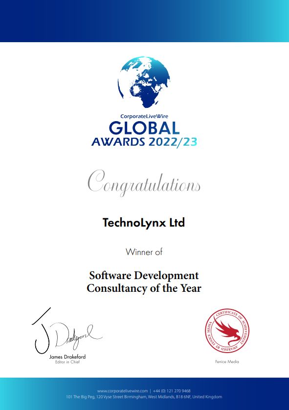 Software Development Consultancy of the Year