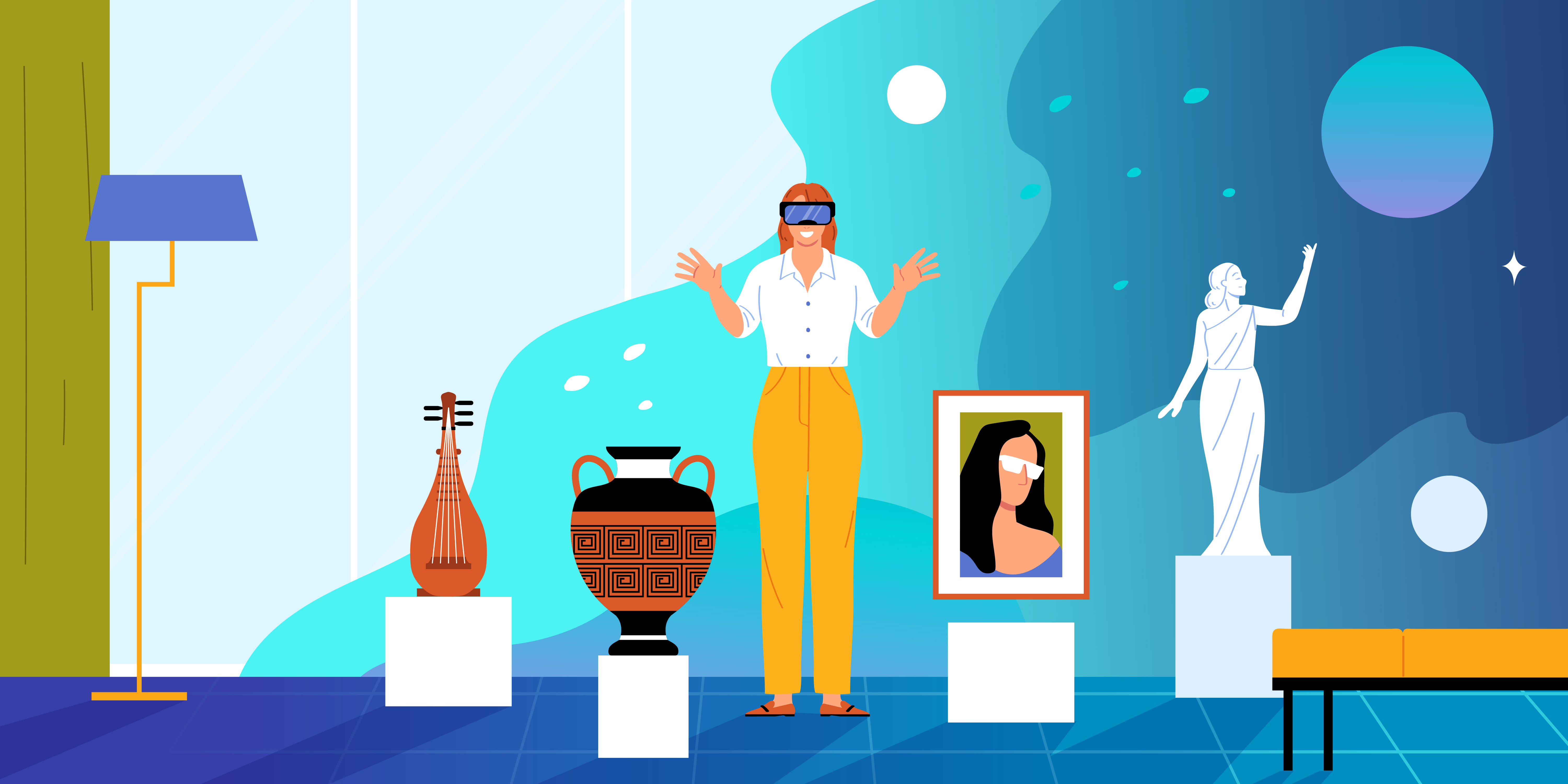 Exploring Virtual Museums and the Digital Past with AI and AR VR