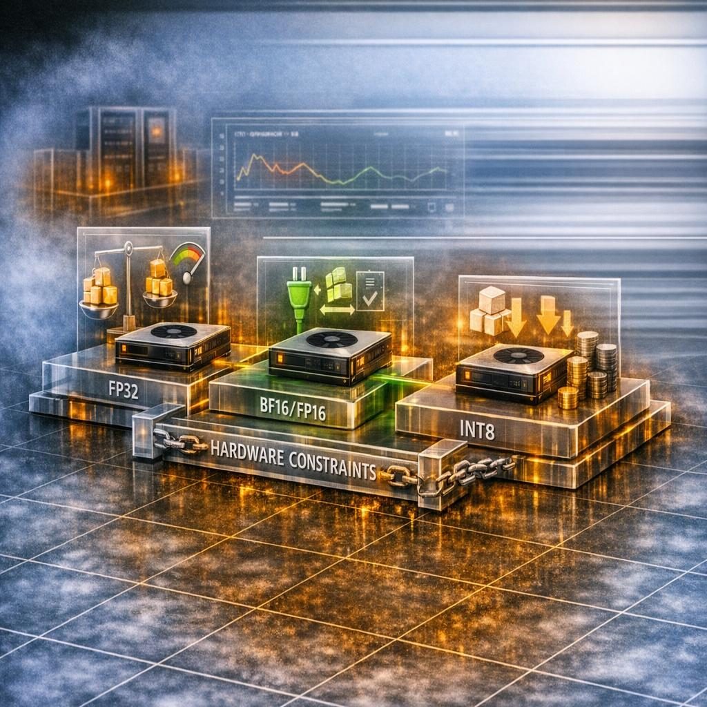 Precision Choices Are Constrained by Hardware Architecture