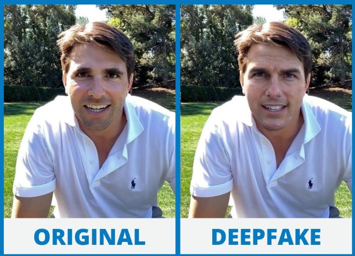 Original Image vs Deepfake Image