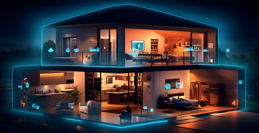 An image of a smart home.